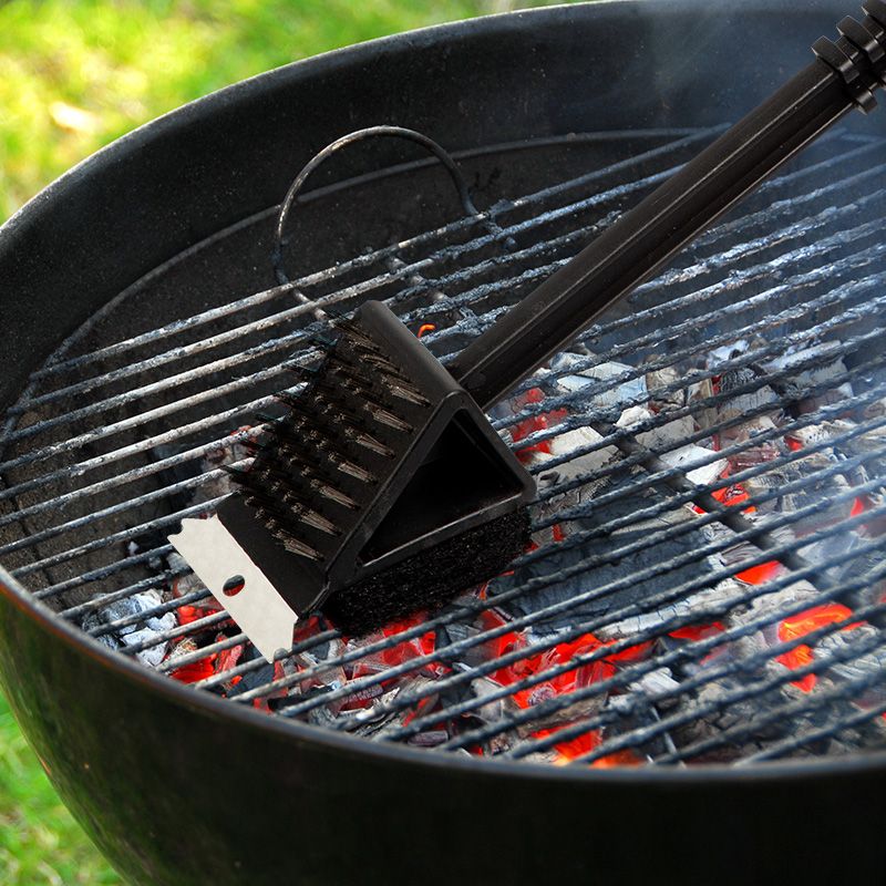 3-in-1 Grillbürste