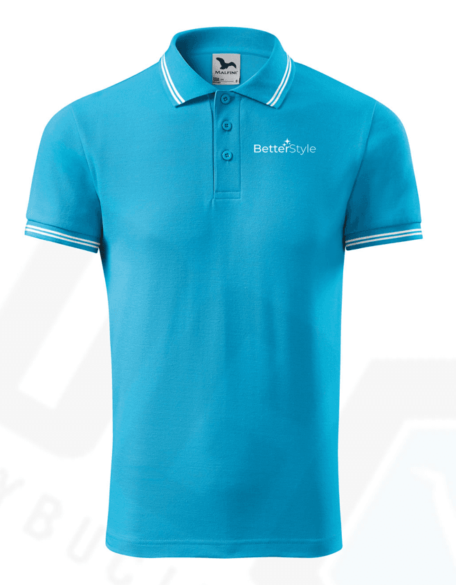 Herren Polohemd mit BetterStyle-Logo (M)