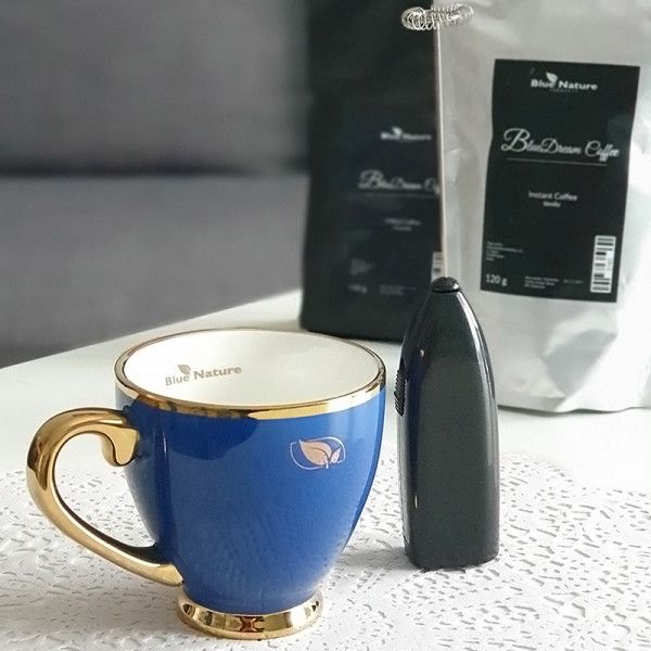 Blue Nature Elegante Tasse 