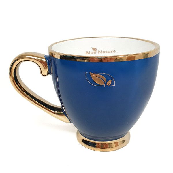 Blue Nature Elegante Tasse 